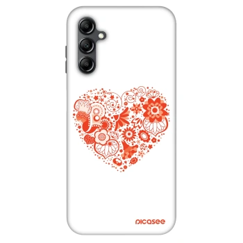 Szilikon tok erre a típusra Samsung Galaxy A14 4G A145R - Big heart