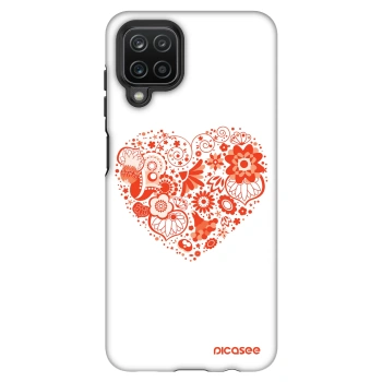 Szilikon tok erre a típusra Samsung Galaxy A12 A125F - Big heart