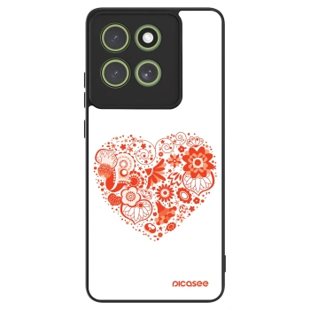 Szilikon tok erre a típusra Motorola Moto G86 5G - Big heart