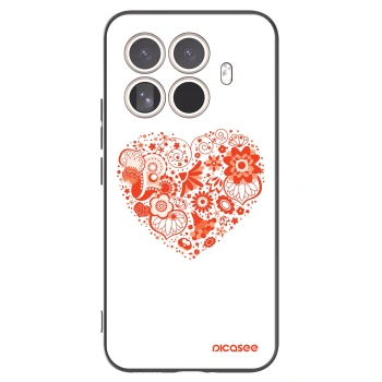 Picasee fekete szilikon tok az alábbi mobiltelefonokra Xiaomi 15T Pro - Big heart