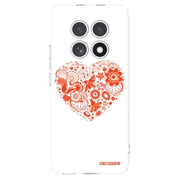 Picasee átlátszó szilikon tok az alábbi mobiltelefonokra Xiaomi Redmi Note 15 - Big heart