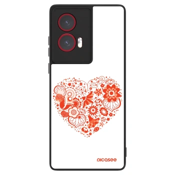 Szilikon tok erre a típusra Motorola Edge 50 Fusion - Big heart