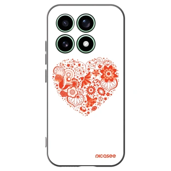 Picasee fekete szilikon tok az alábbi mobiltelefonokra Xiaomi 17 - Big heart