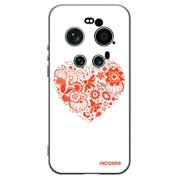 Picasee fekete szilikon tok az alábbi mobiltelefonokra Xiaomi 17 Ultra - Big heart