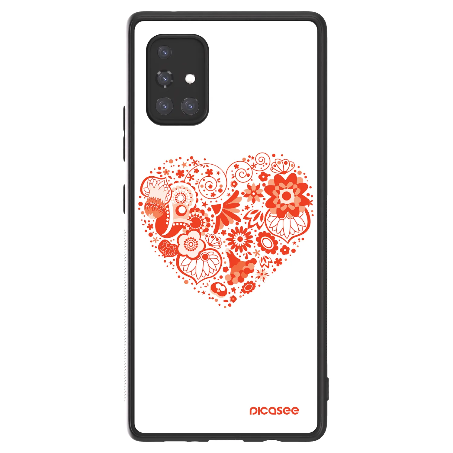 Picasee ULTIMATE CASE Samsung Galaxy A71 A715F - készülékre - Big heart