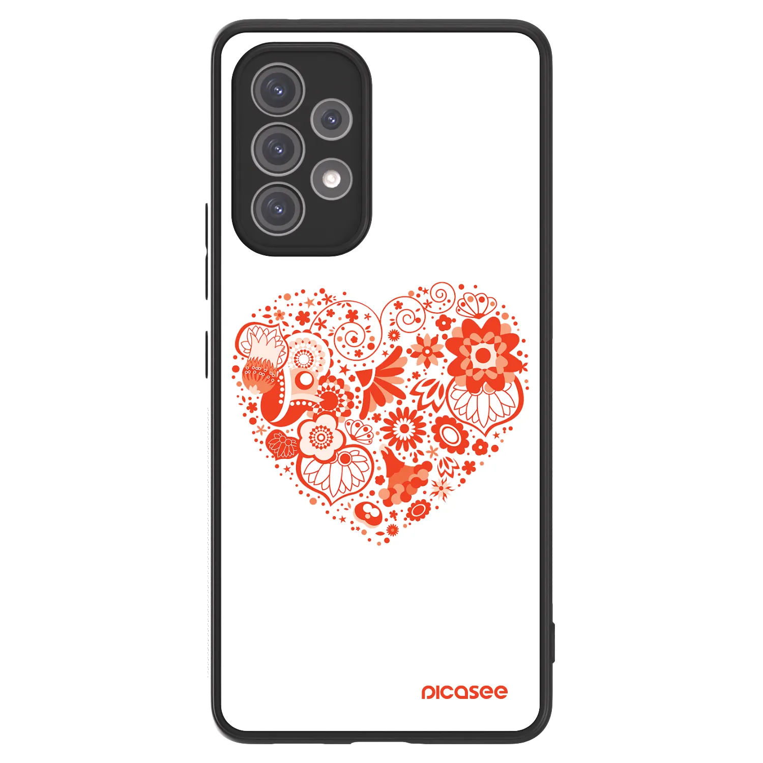 Picasee ULTIMATE CASE Samsung Galaxy A52 5G A525F - készülékre - Big heart