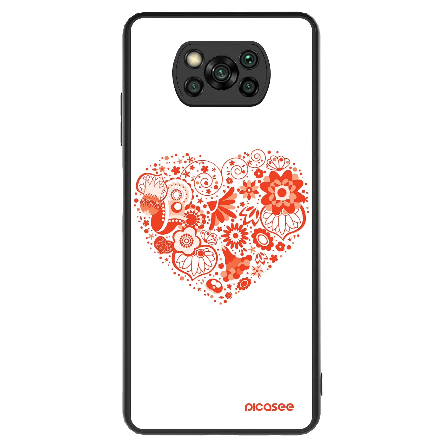 Picasee ULTIMATE CASE Xiaomi Poco X3 - készülékre - Big heart