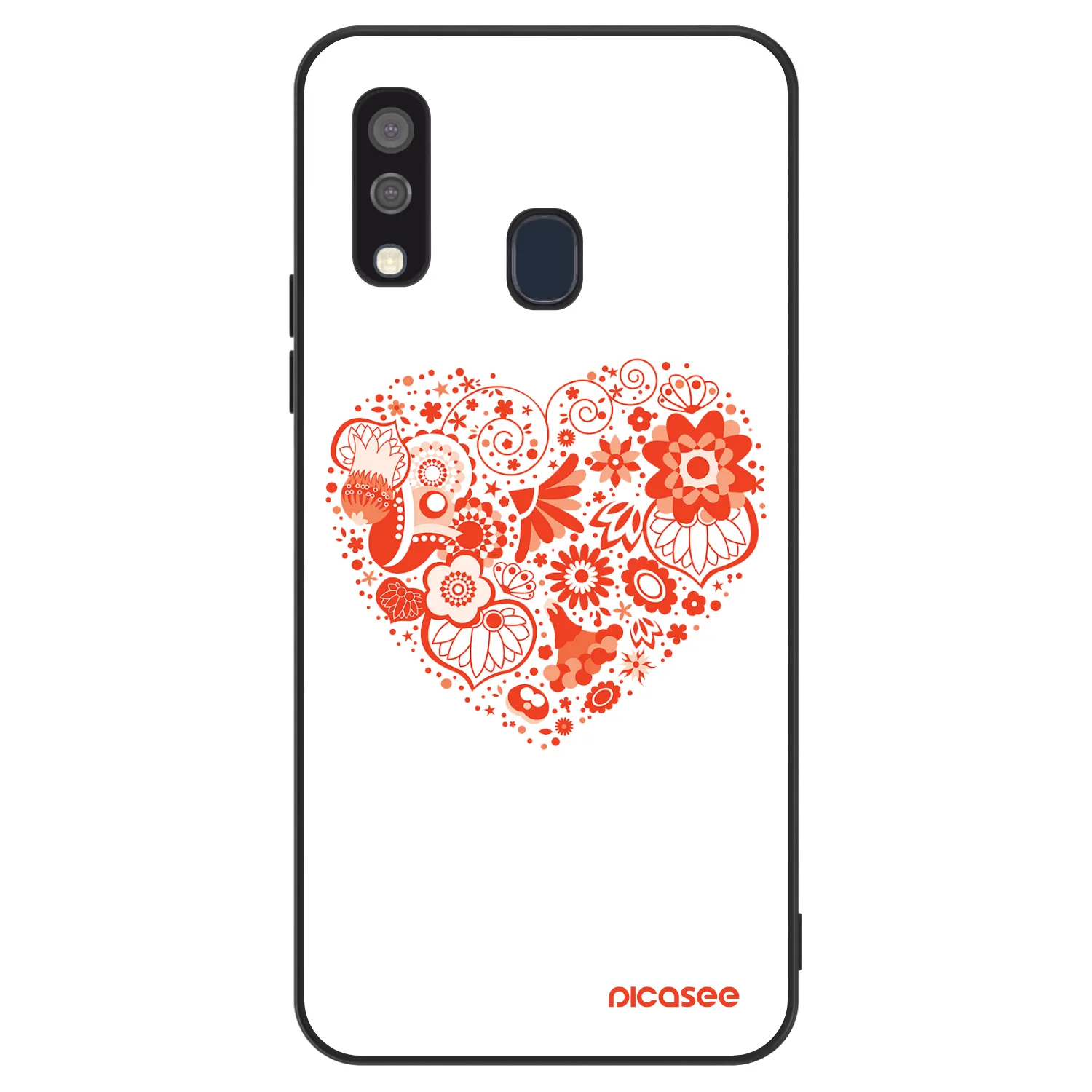 Picasee ULTIMATE CASE Samsung Galaxy A40 A405F - készülékre - Big heart