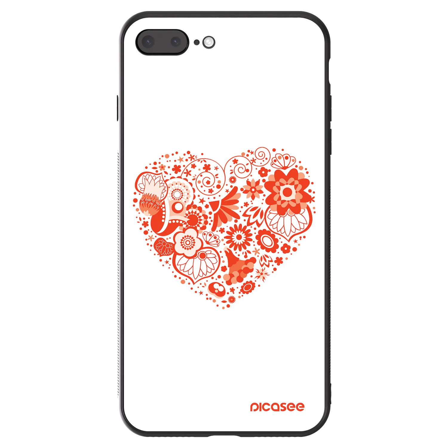 Picasee ULTIMATE CASE Apple iPhone 8 Plus - készülékre - Big heart