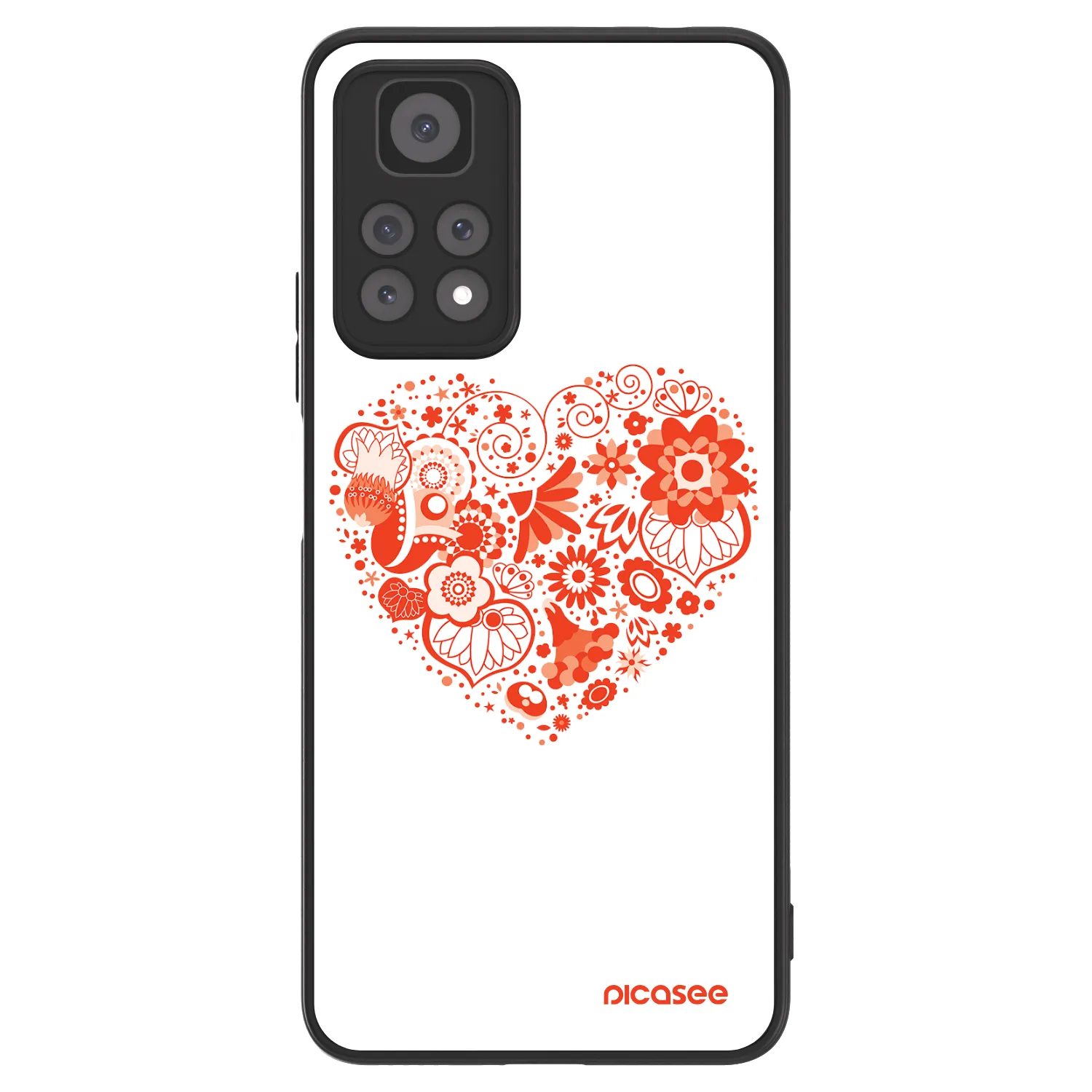 Picasee ULTIMATE CASE Xiaomi Redmi Note 11 Pro 5G - készülékre - Big heart