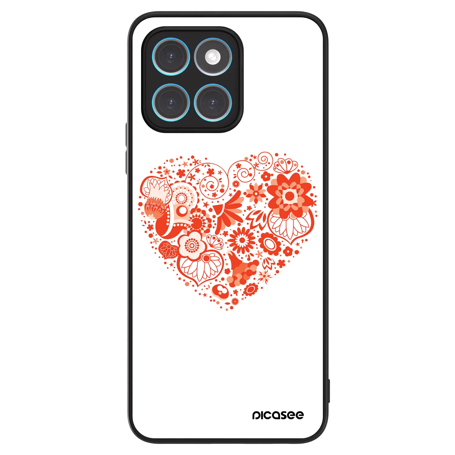 Picasee ULTIMATE CASE Honor X8 4G - készülékre - Big heart