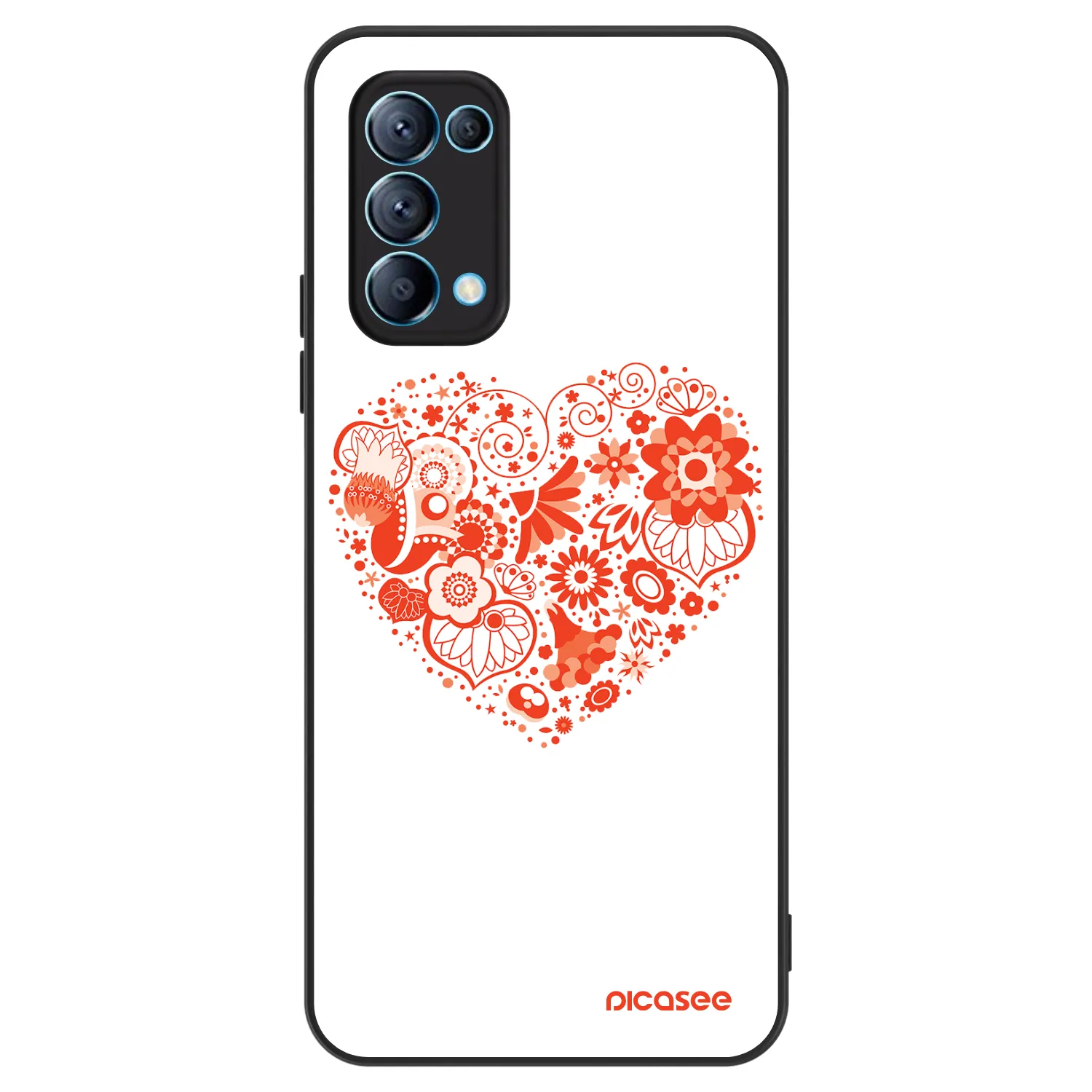 Picasee ULTIMATE CASE OPPO Reno 5 5G - készülékre - Big heart
