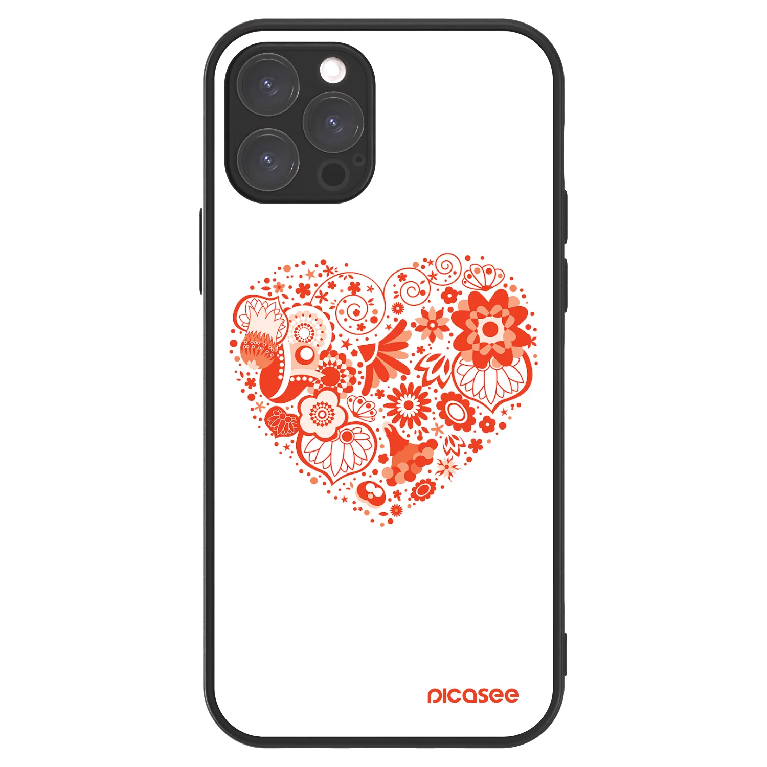 Picasee ULTIMATE CASE MagSafe Apple iPhone 12 Pro - készülékre - Big heart