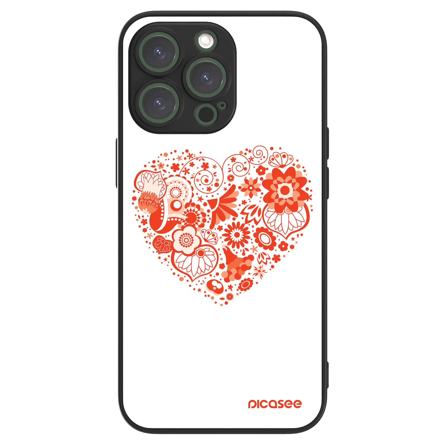Picasee ULTIMATE CASE MagSafe Apple iPhone 13 Pro - készülékre - Big heart