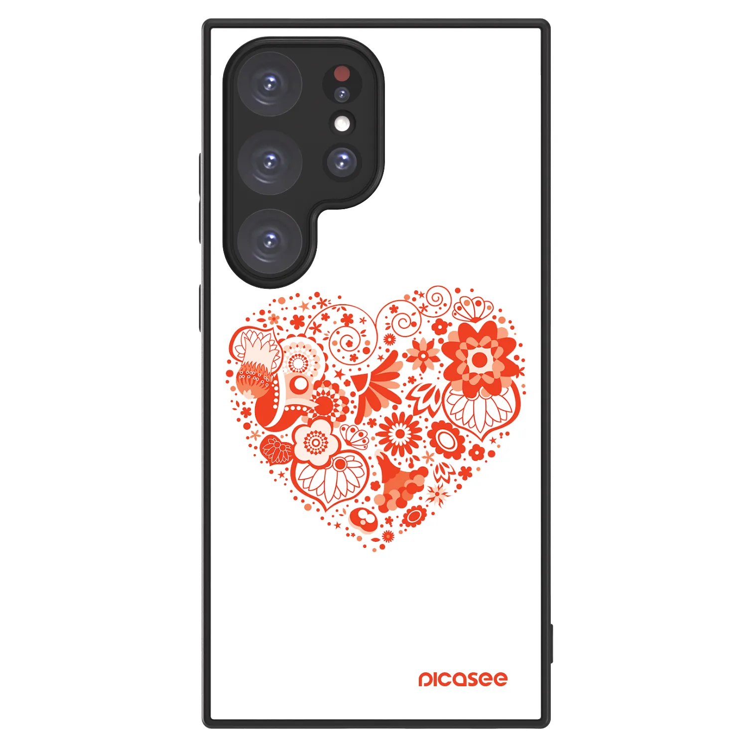 Picasee ULTIMATE CASE Samsung Galaxy S24 Ultra S928B 5G - készülékre - Big heart