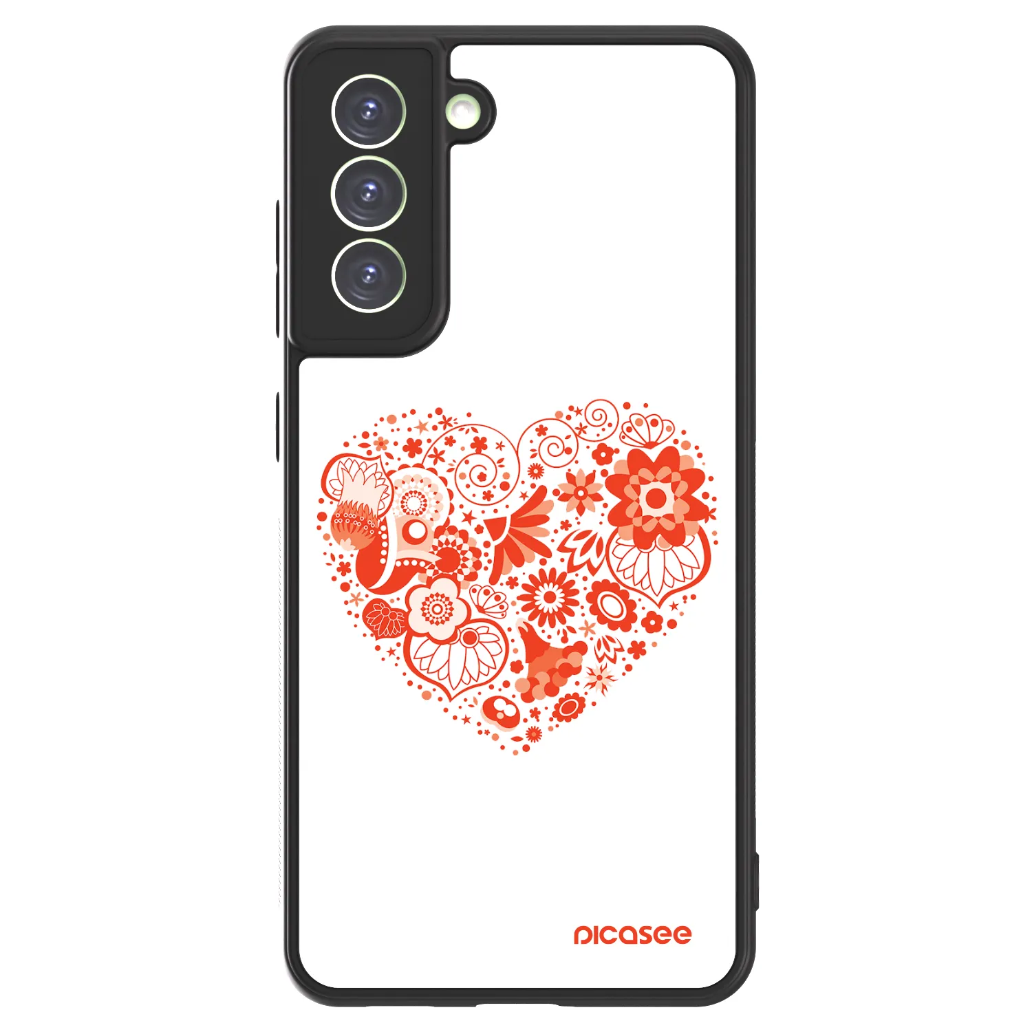 Picasee ULTIMATE CASE PowerShare Samsung Galaxy S21 FE 5G - készülékre - Big heart