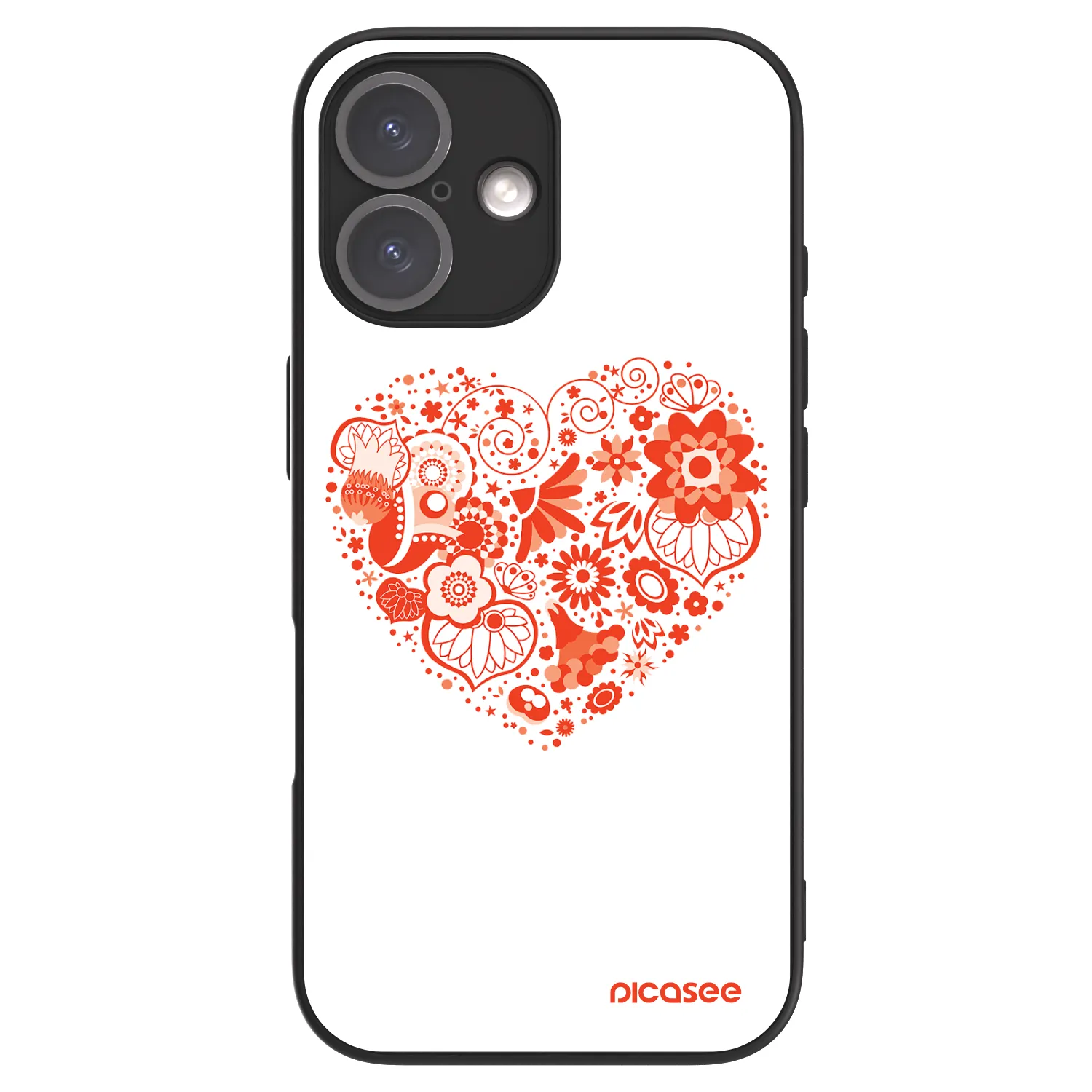 Picasee ULTIMATE CASE MagSafe Apple iPhone 16 - készülékre - Big heart