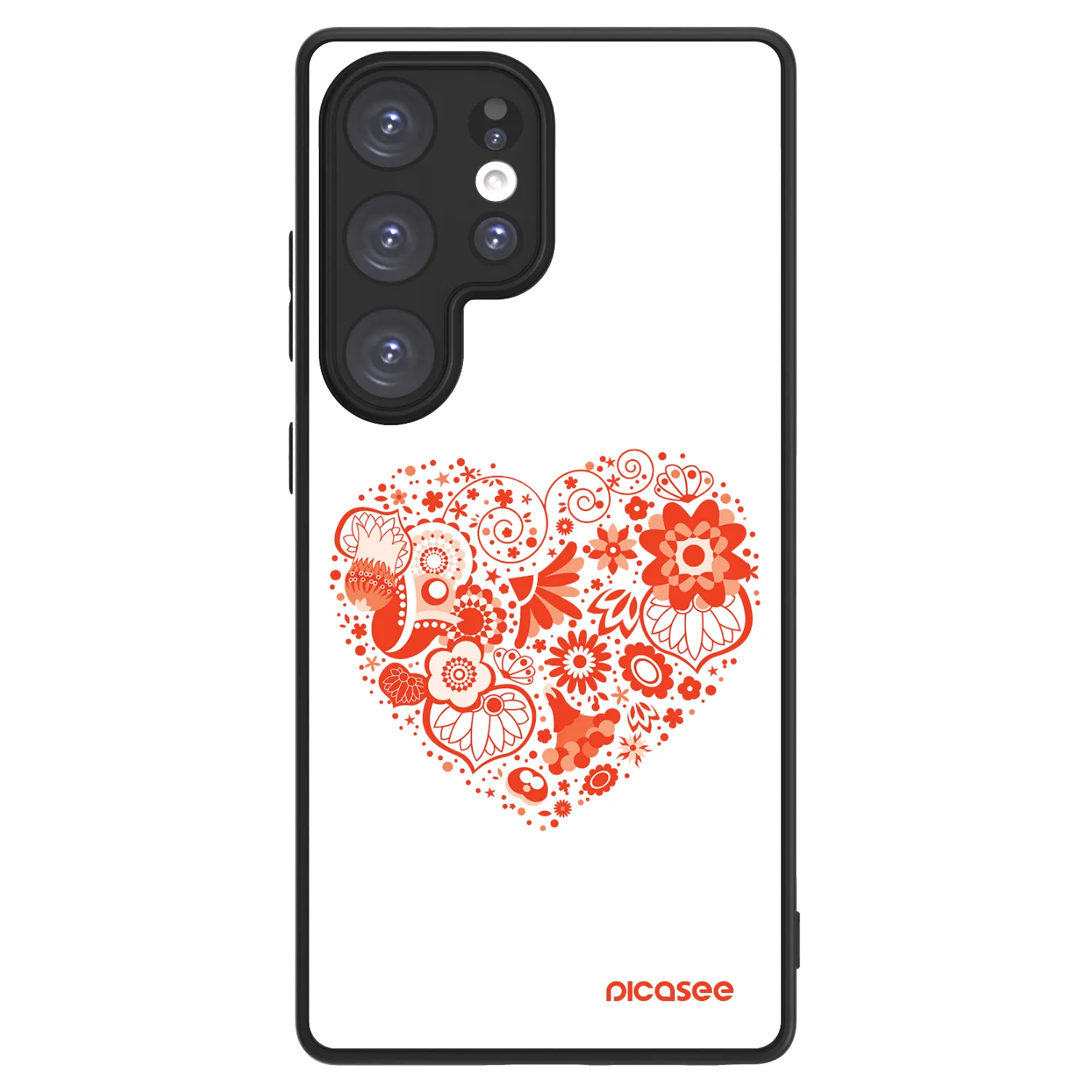 Picasee ULTIMATE CASE Samsung Galaxy S25 Ultra 5G - készülékre - Big heart