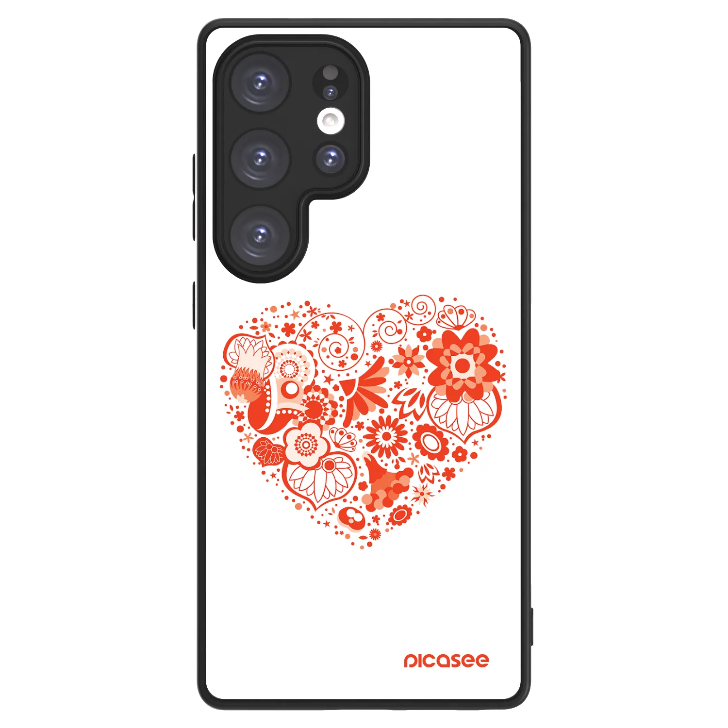 Picasee ULTIMATE CASE PowerShare Samsung Galaxy S25 Ultra 5G - készülékre - Big heart