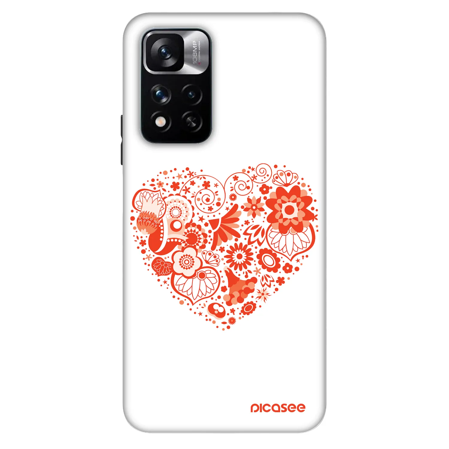Picasee Fashion Case Xiaomi Redmi Note 11 Pro 5G - Big heart