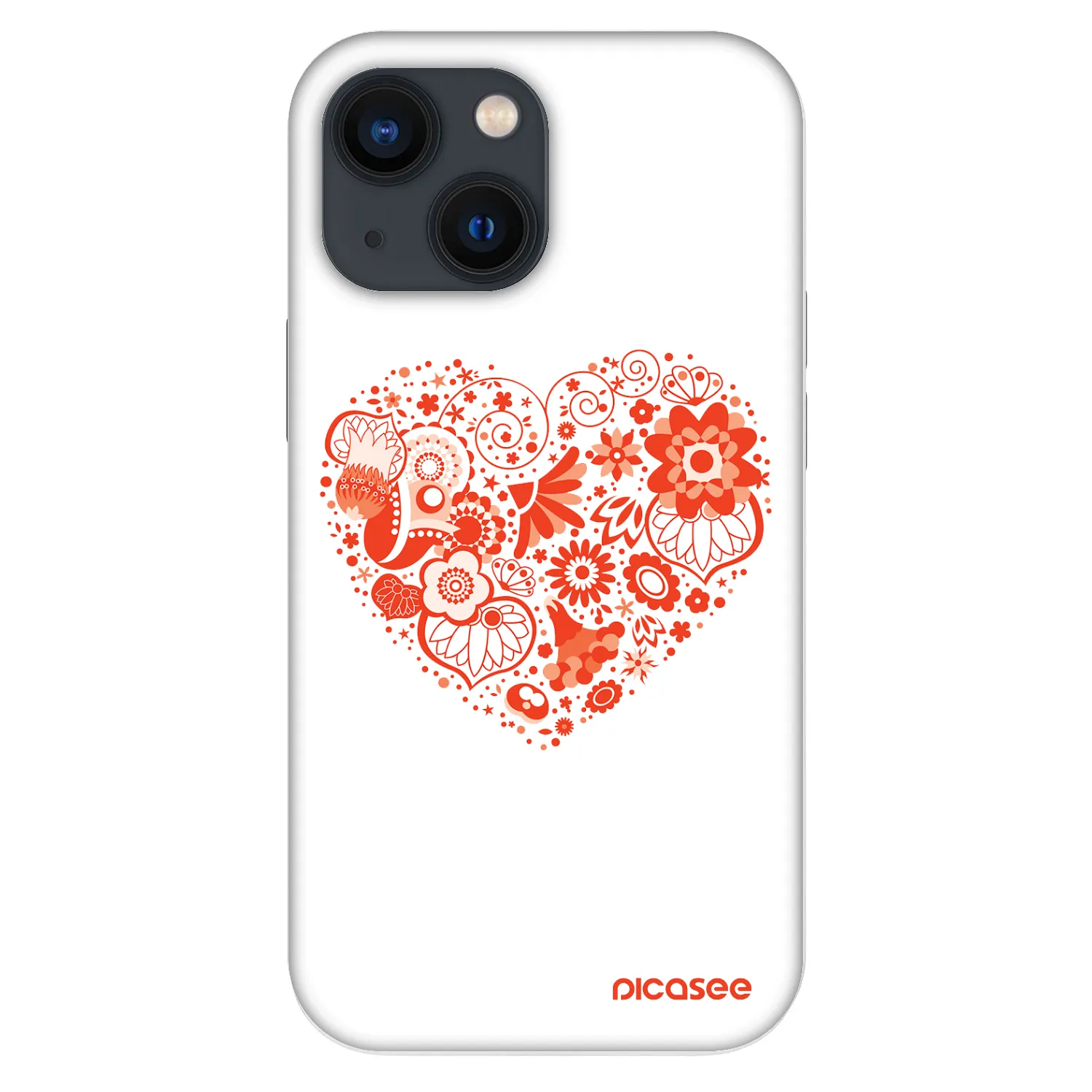 Picasee Fashion Case Apple iPhone 13 mini - Big heart