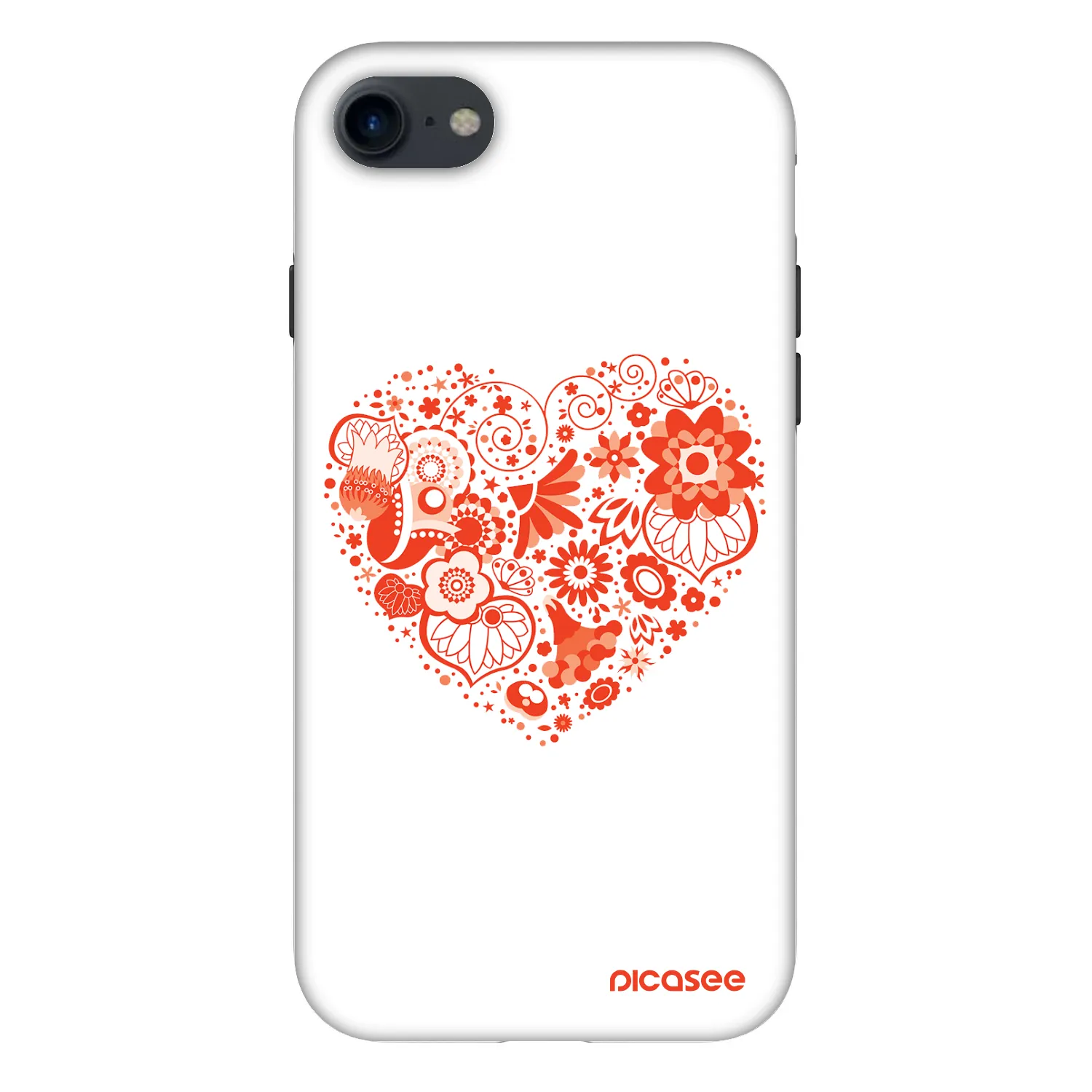 Picasee Fashion Case Apple iPhone SE 2020 - Big heart