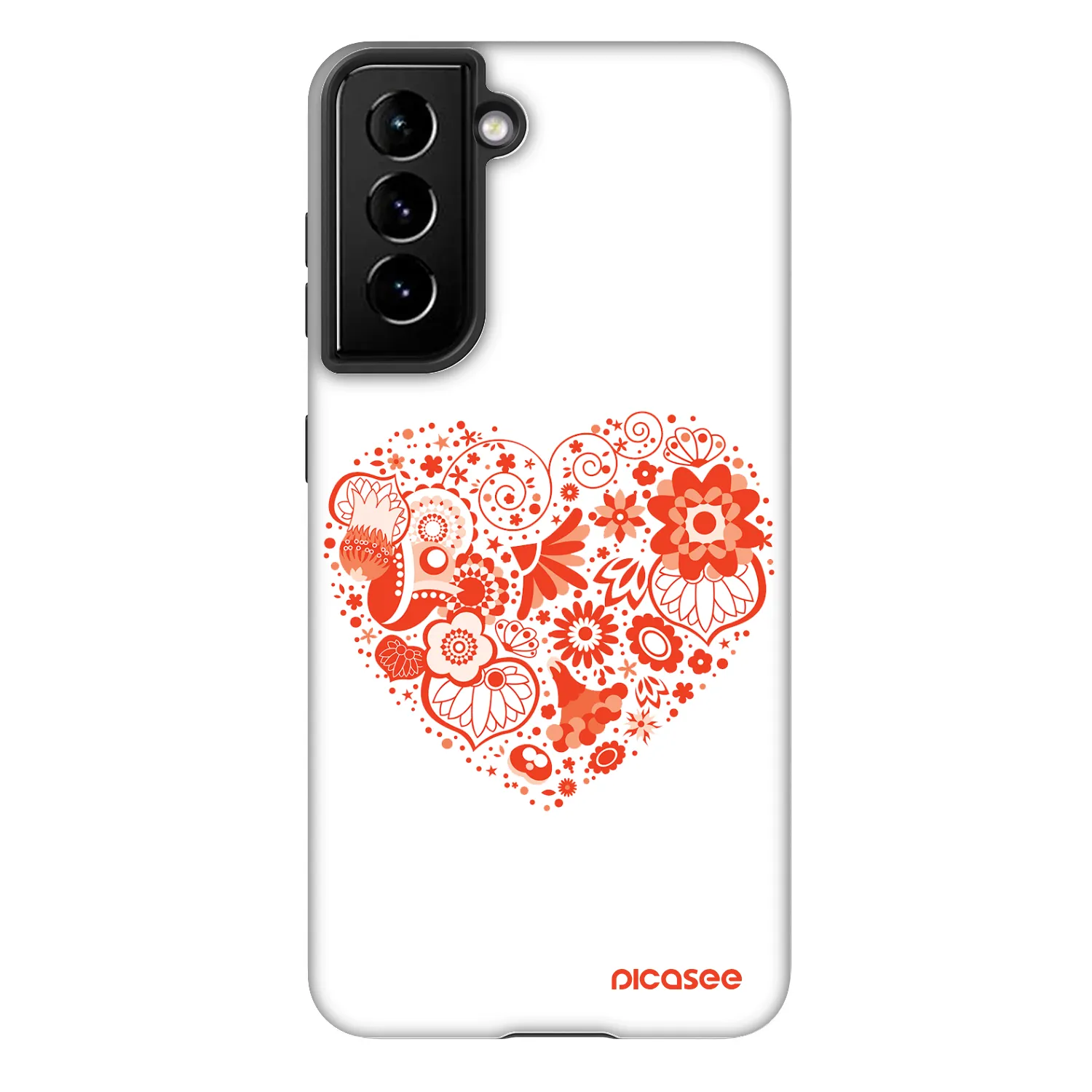 Picasee Fashion Case Samsung Galaxy S21 FE 5G - Big heart