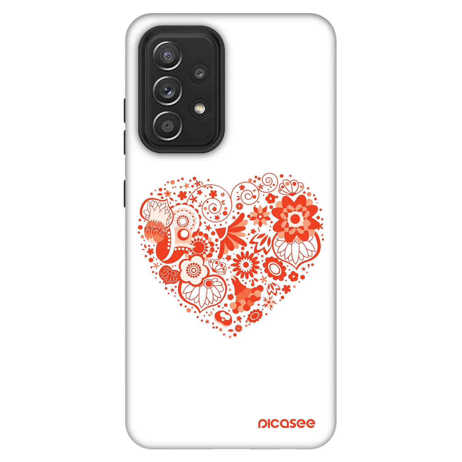 Picasee Fashion Case Samsung Galaxy A52s 5G A528B - Big heart