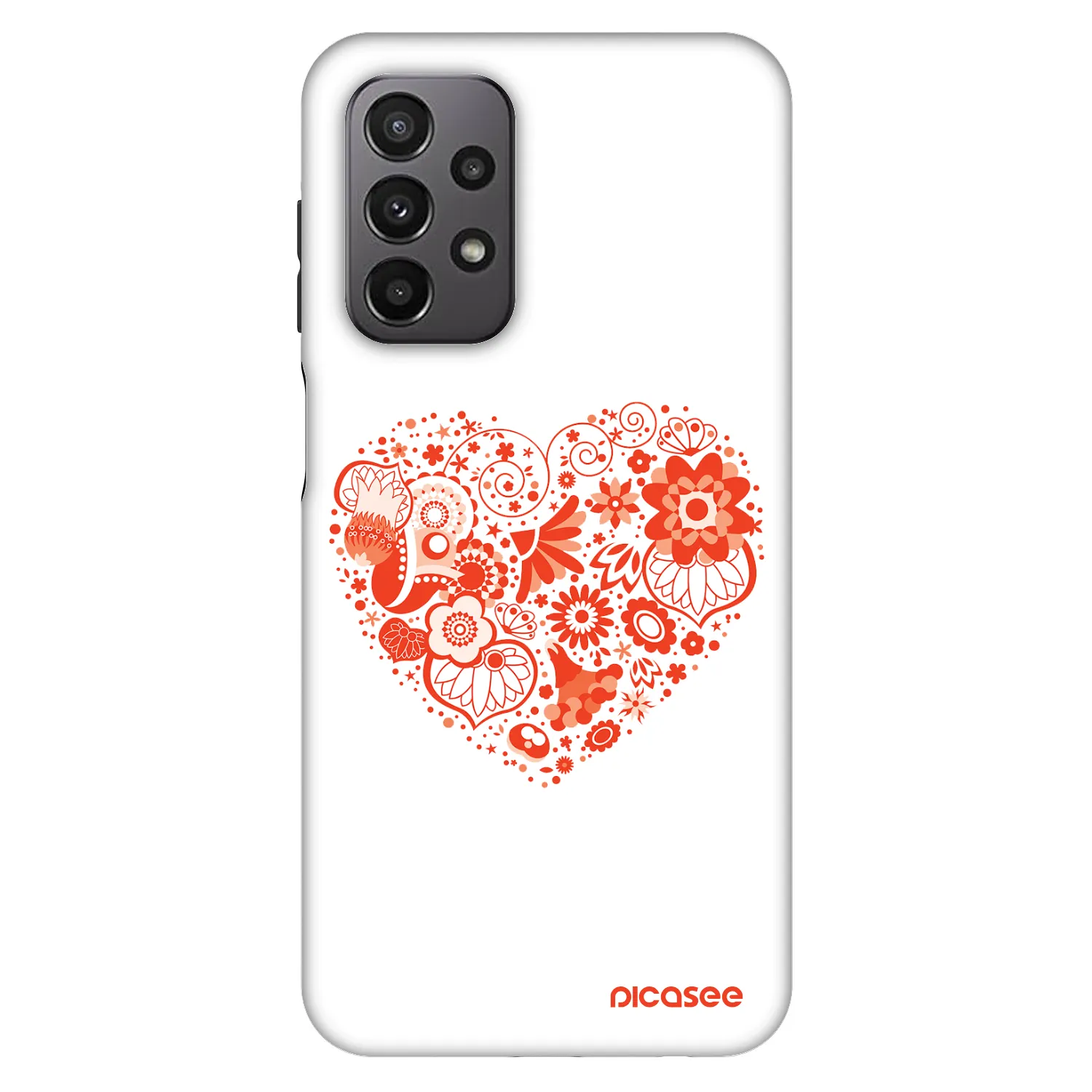 Picasee Fashion Case Samsung Galaxy A23 A235F 4G - Big heart