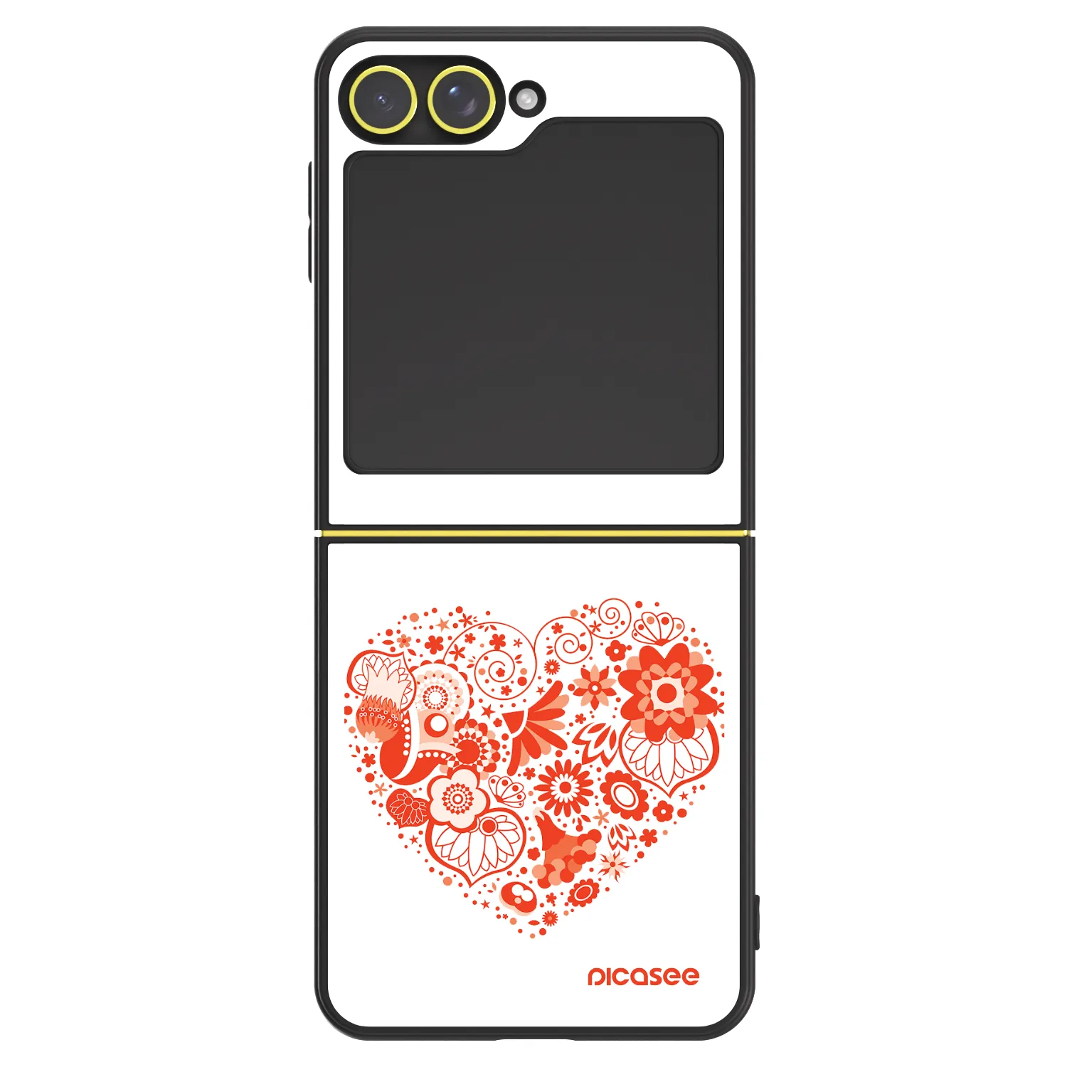 Picasee ULTIMATE CASE Samsung Galaxy Z Flip7 FE 5G - készülékre - Big heart