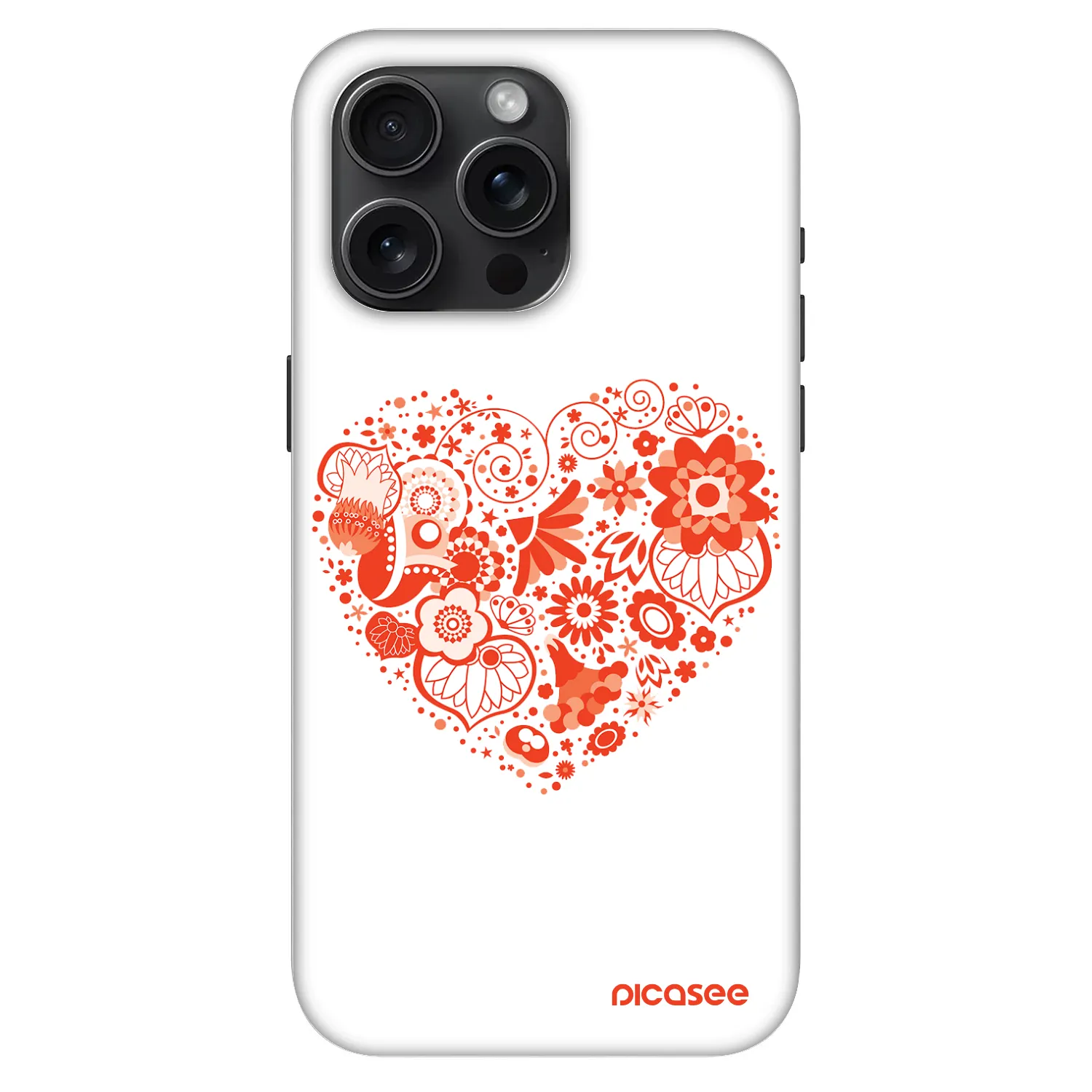 Picasee Fashion Case MagSafe Apple iPhone 15 Pro Max - Big heart