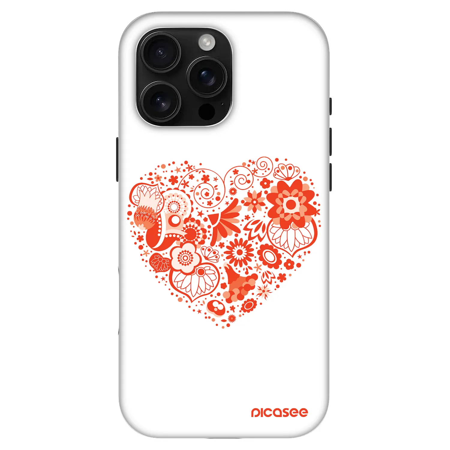 Picasee Fashion Case MagSafe Apple iPhone 16 Pro Max - Big heart