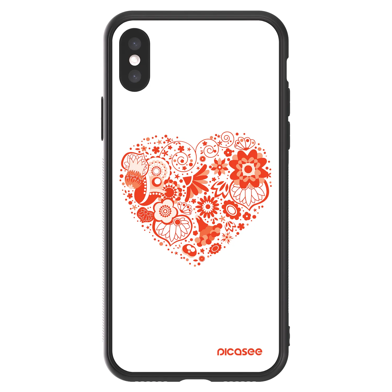 Picasee ULTIMATE CASE Apple iPhone X/XS - készülékre - Big heart
