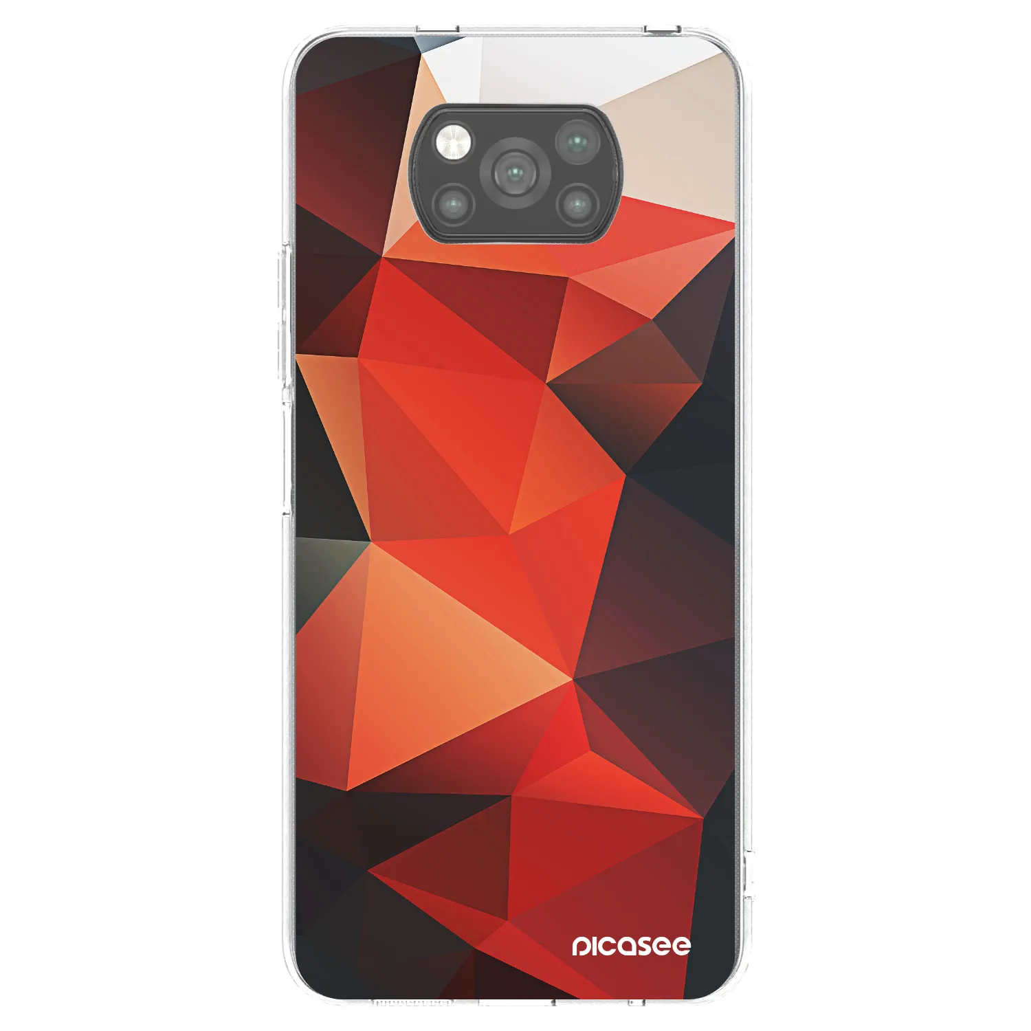 Picasee fekete szilikon tok az alábbi mobiltelefonokra Xiaomi Poco X3 - Wallpaper 2