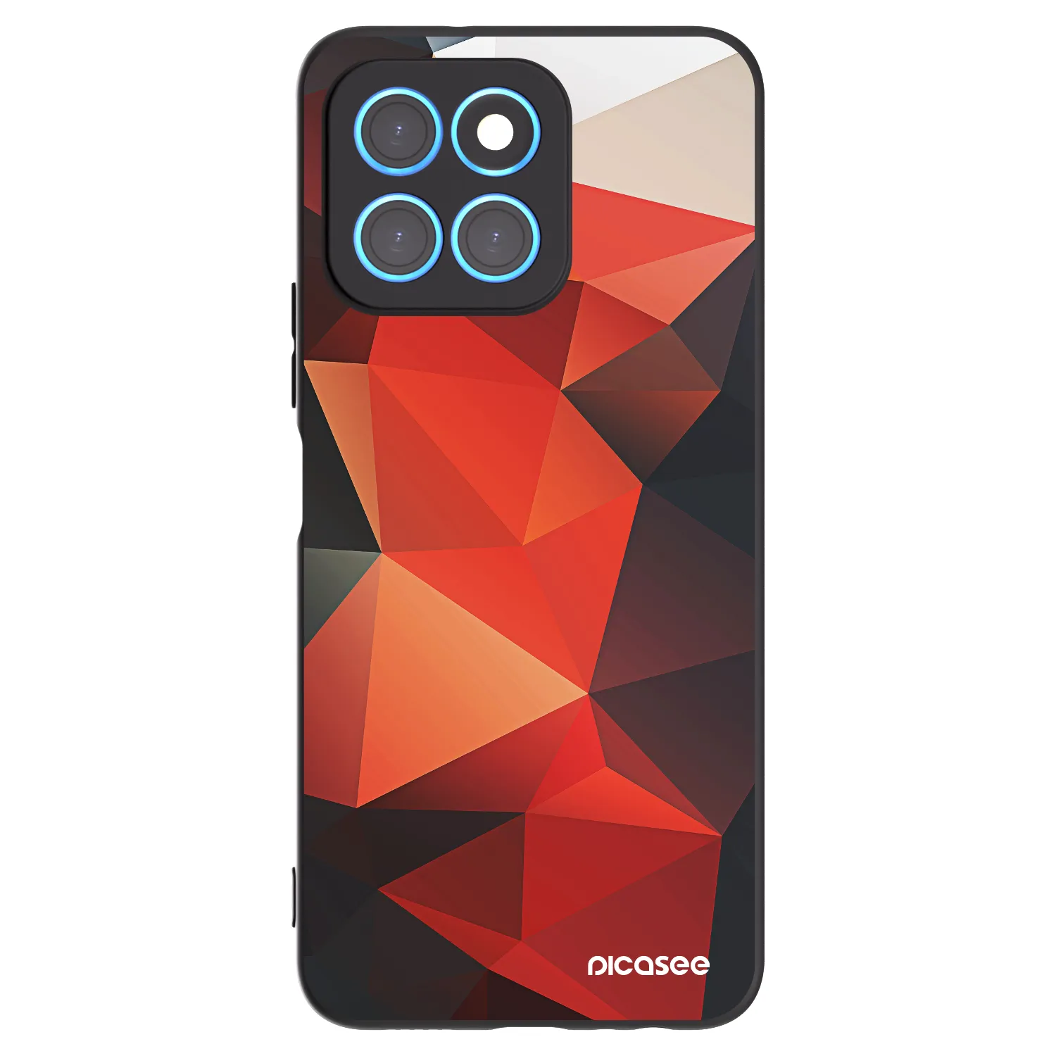 Picasee fekete szilikon tok az alábbi mobiltelefonokra Honor X8 5G - Wallpaper 2