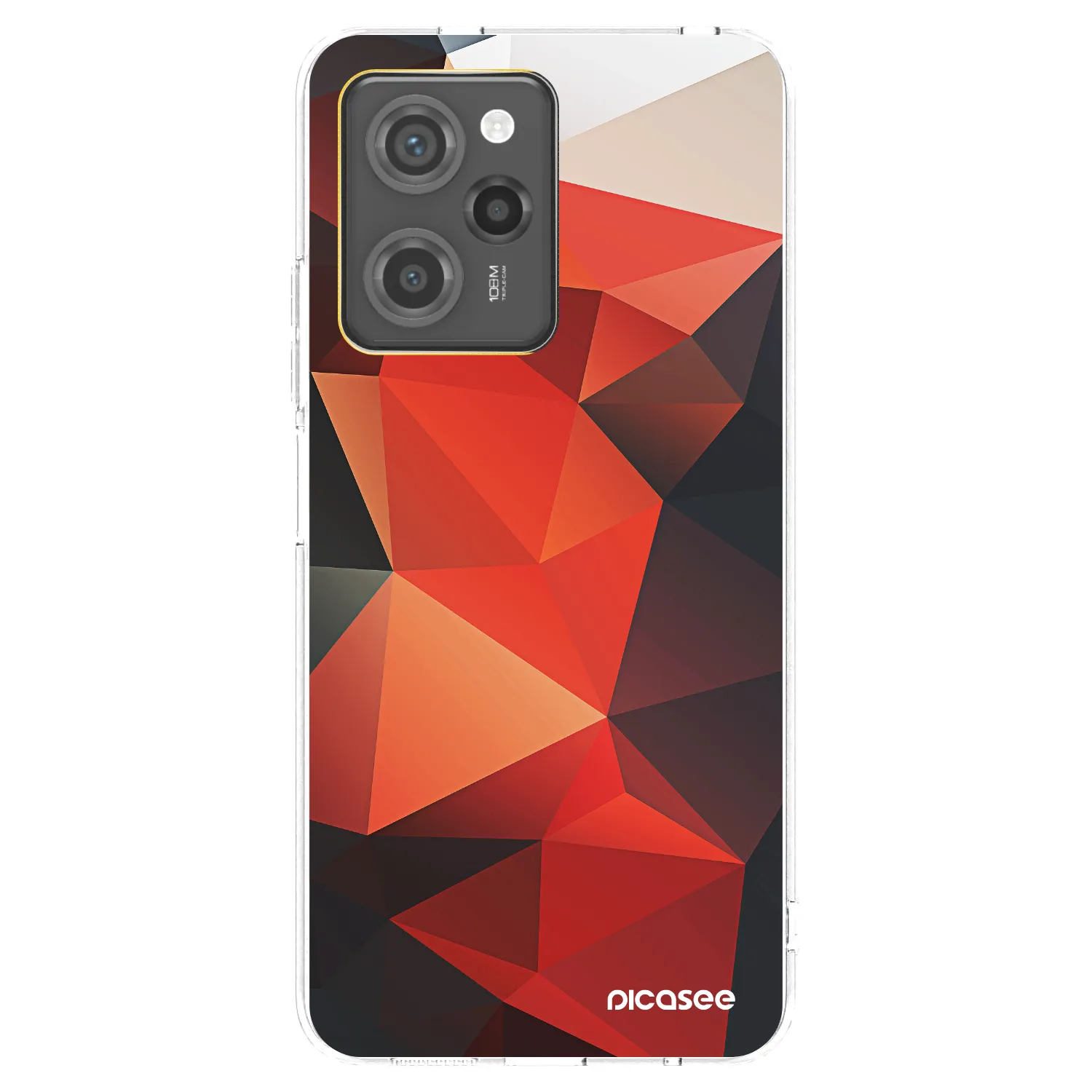 Picasee fekete szilikon tok az alábbi mobiltelefonokra Xiaomi Poco X5 Pro - Wallpaper 2