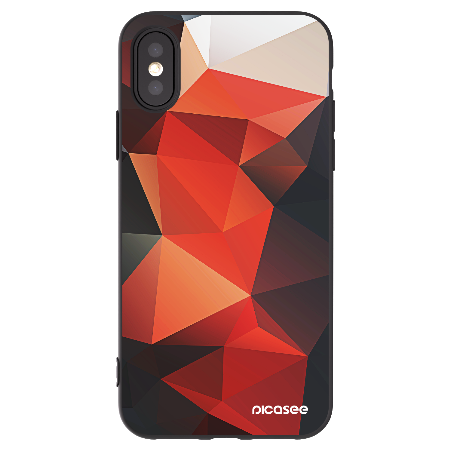 Picasee fekete szilikon tok az alábbi mobiltelefonokra Apple iPhone X/XS - Wallpaper 2