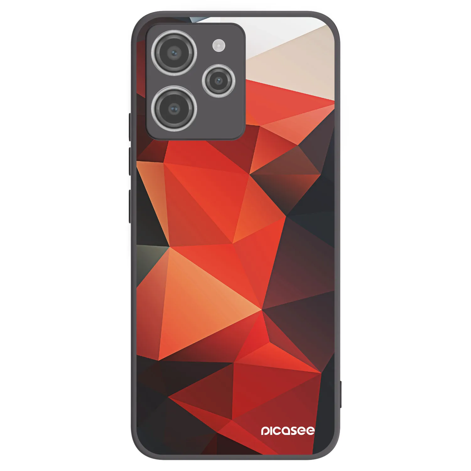 Picasee fekete szilikon tok az alábbi mobiltelefonokra Xiaomi Redmi 12 4G - Wallpaper 2