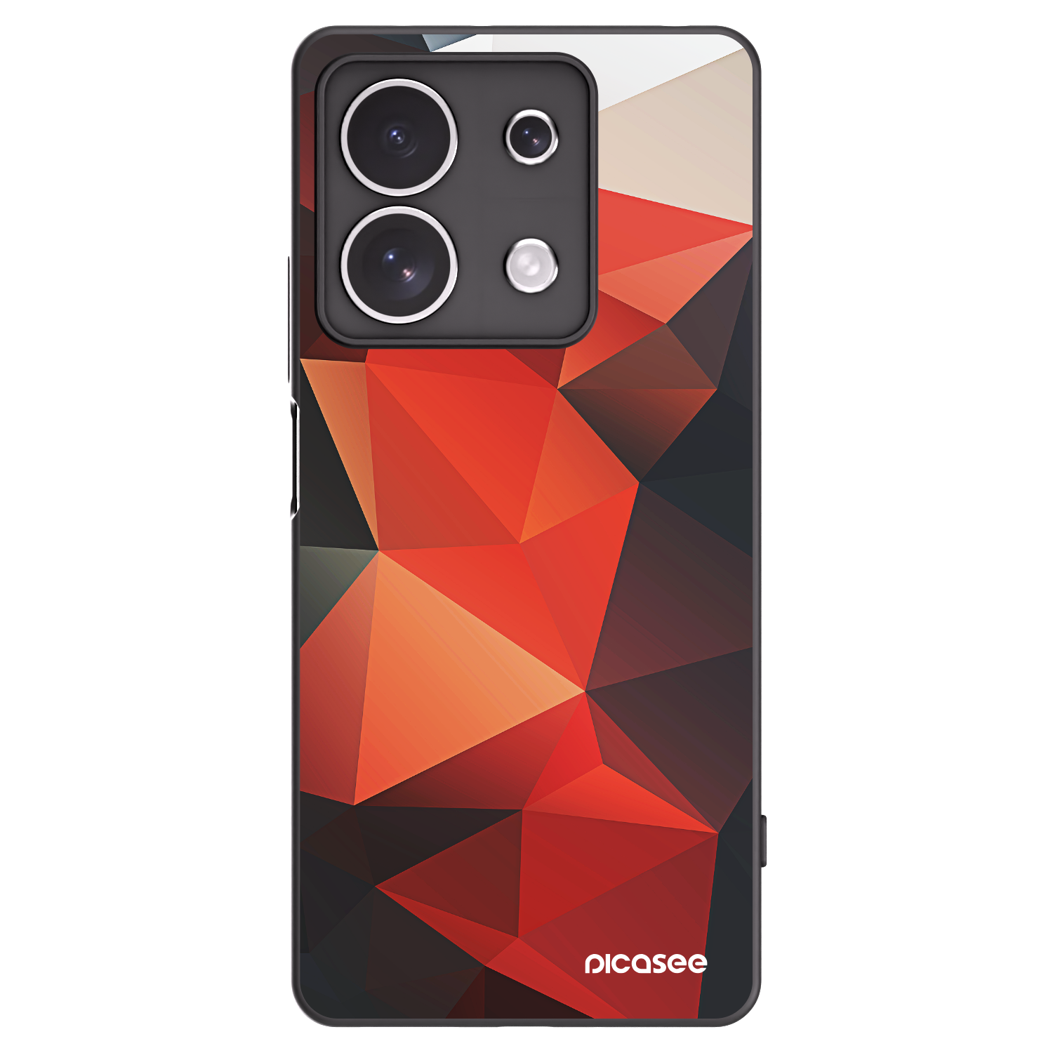 Picasee fekete szilikon tok az alábbi mobiltelefonokra Xiaomi Redmi Note 13 4G - Wallpaper 2