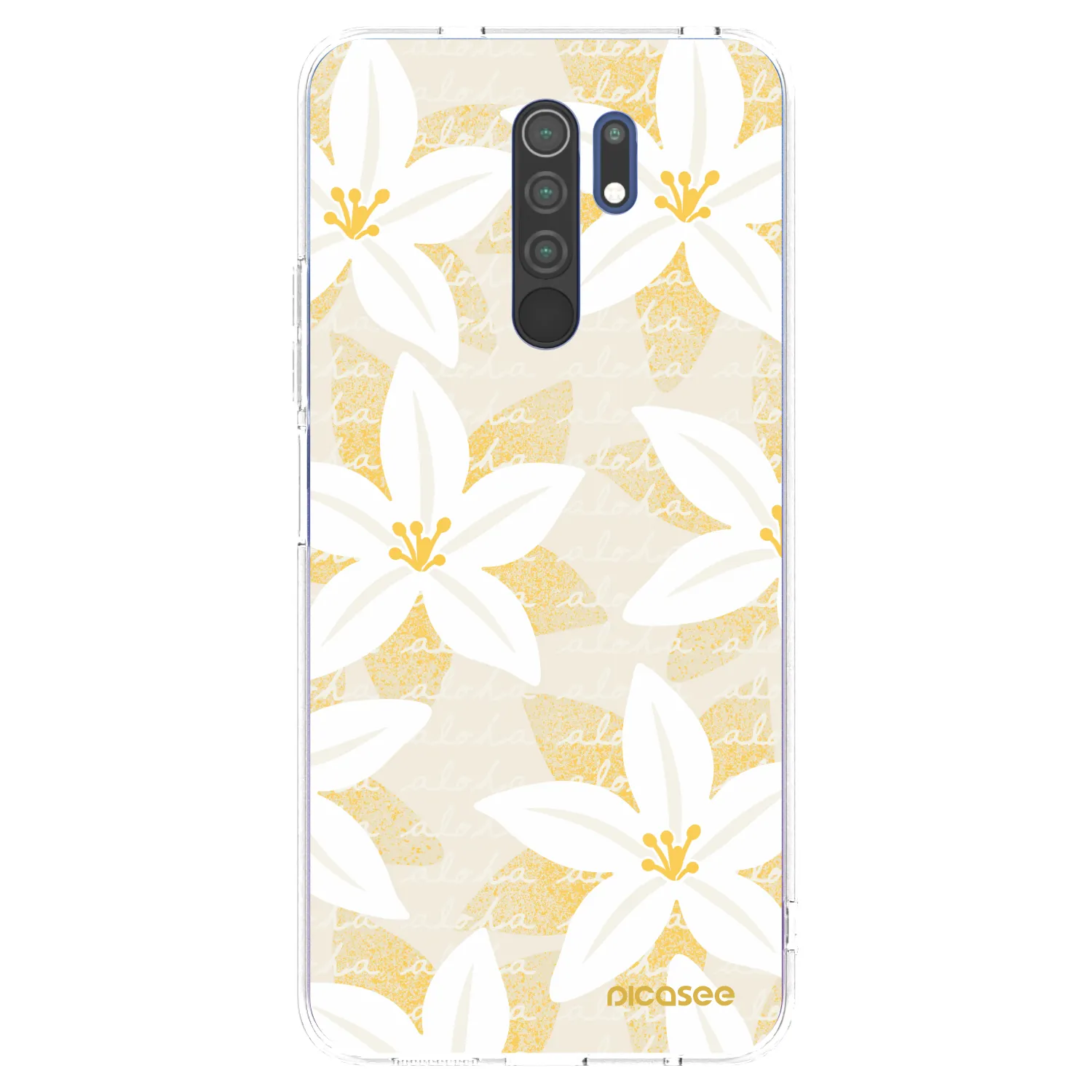 Picasee átlátszó szilikon tok az alábbi mobiltelefonokra Xiaomi Redmi 9 - Island Leave