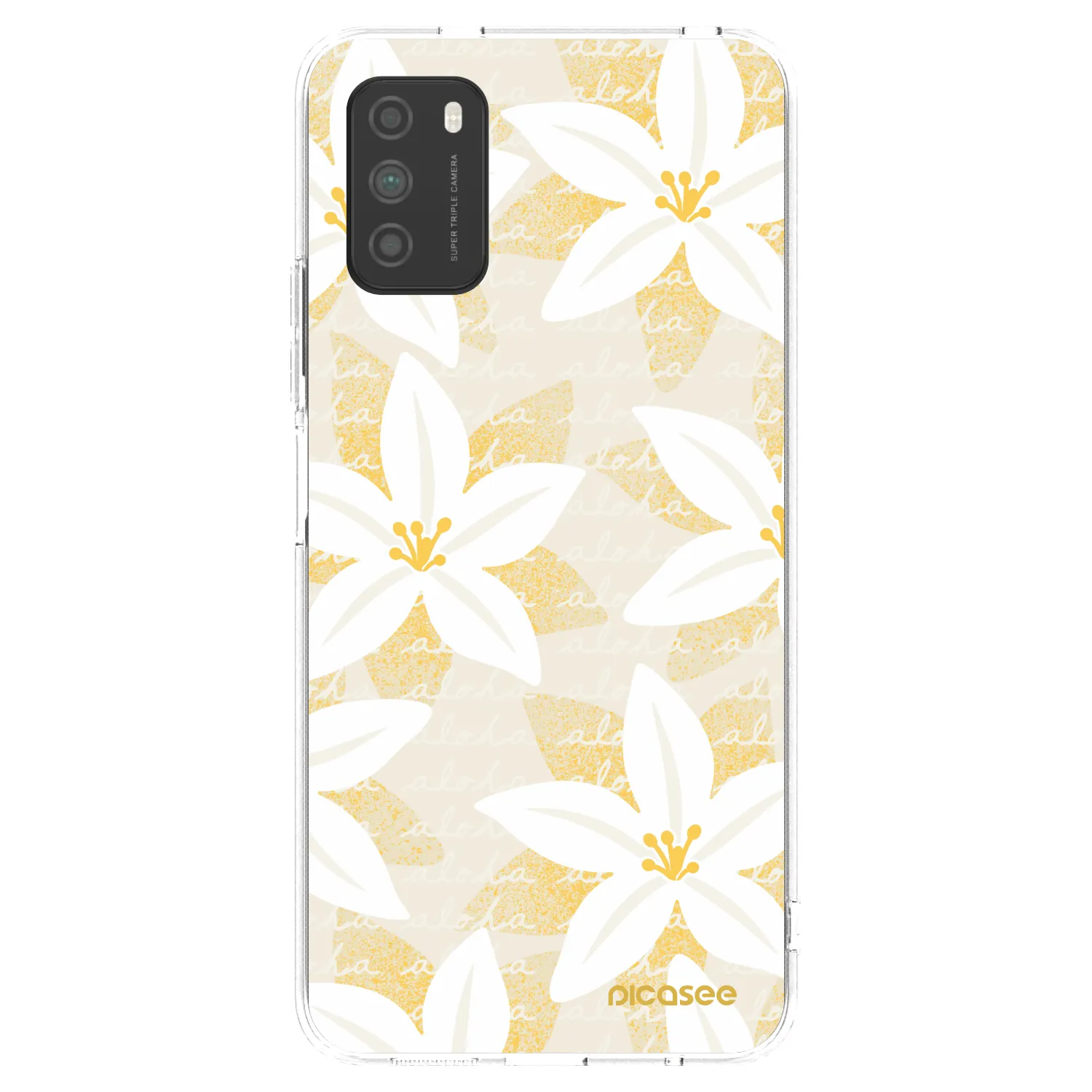 Picasee átlátszó szilikon tok az alábbi mobiltelefonokra Xiaomi Poco M3 - Island Leave