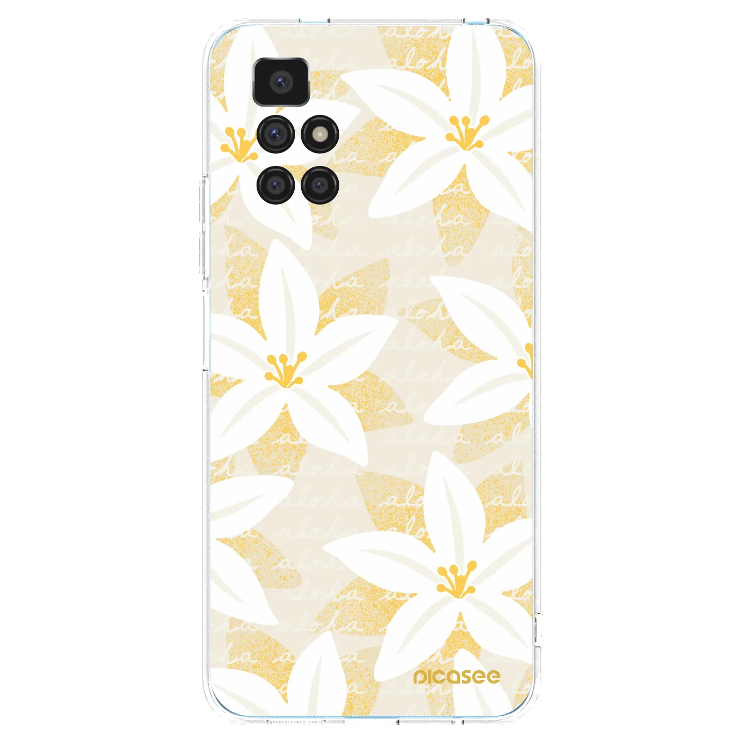 Picasee átlátszó szilikon tok az alábbi mobiltelefonokra Xiaomi Redmi 10 - Island Leave