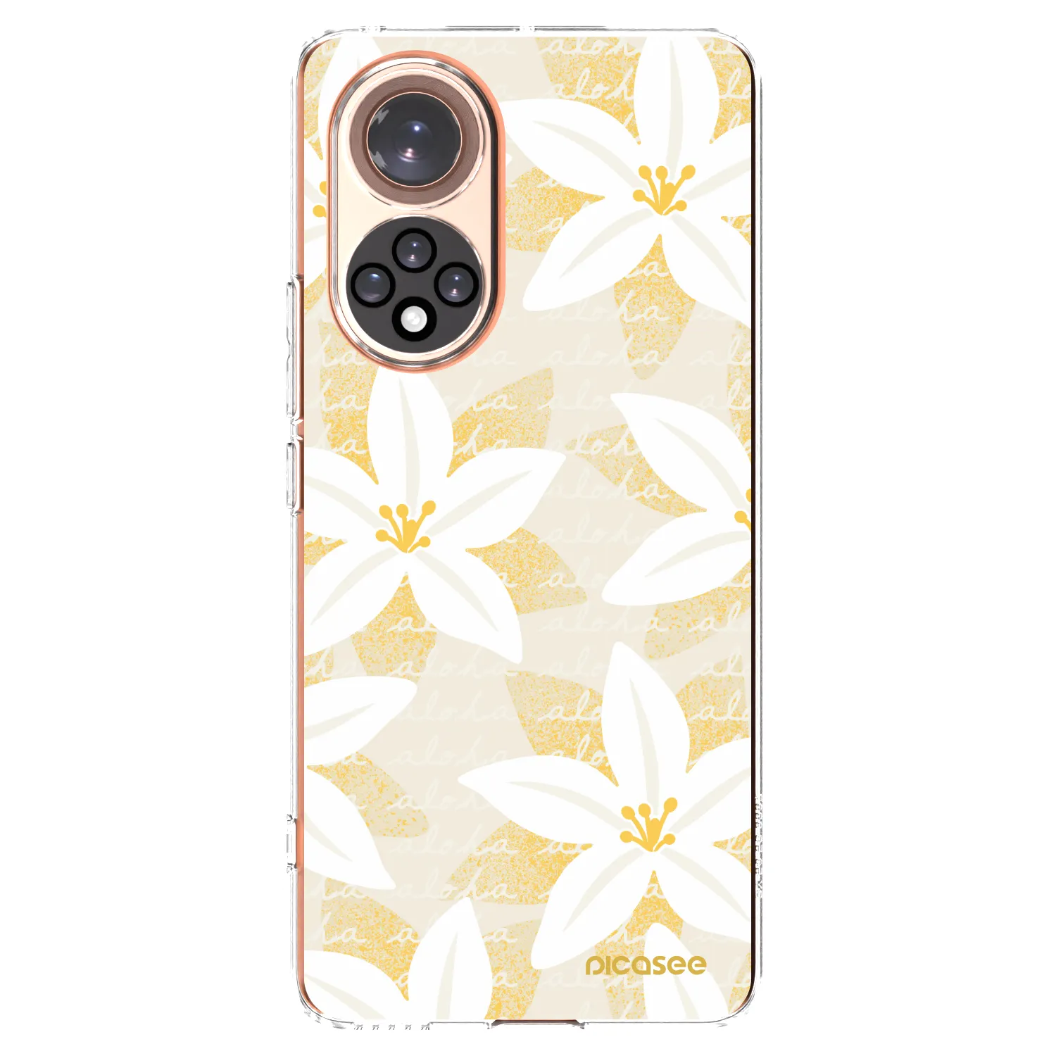 Picasee átlátszó szilikon tok az alábbi mobiltelefonokra Honor 50 5G - Island Leave
