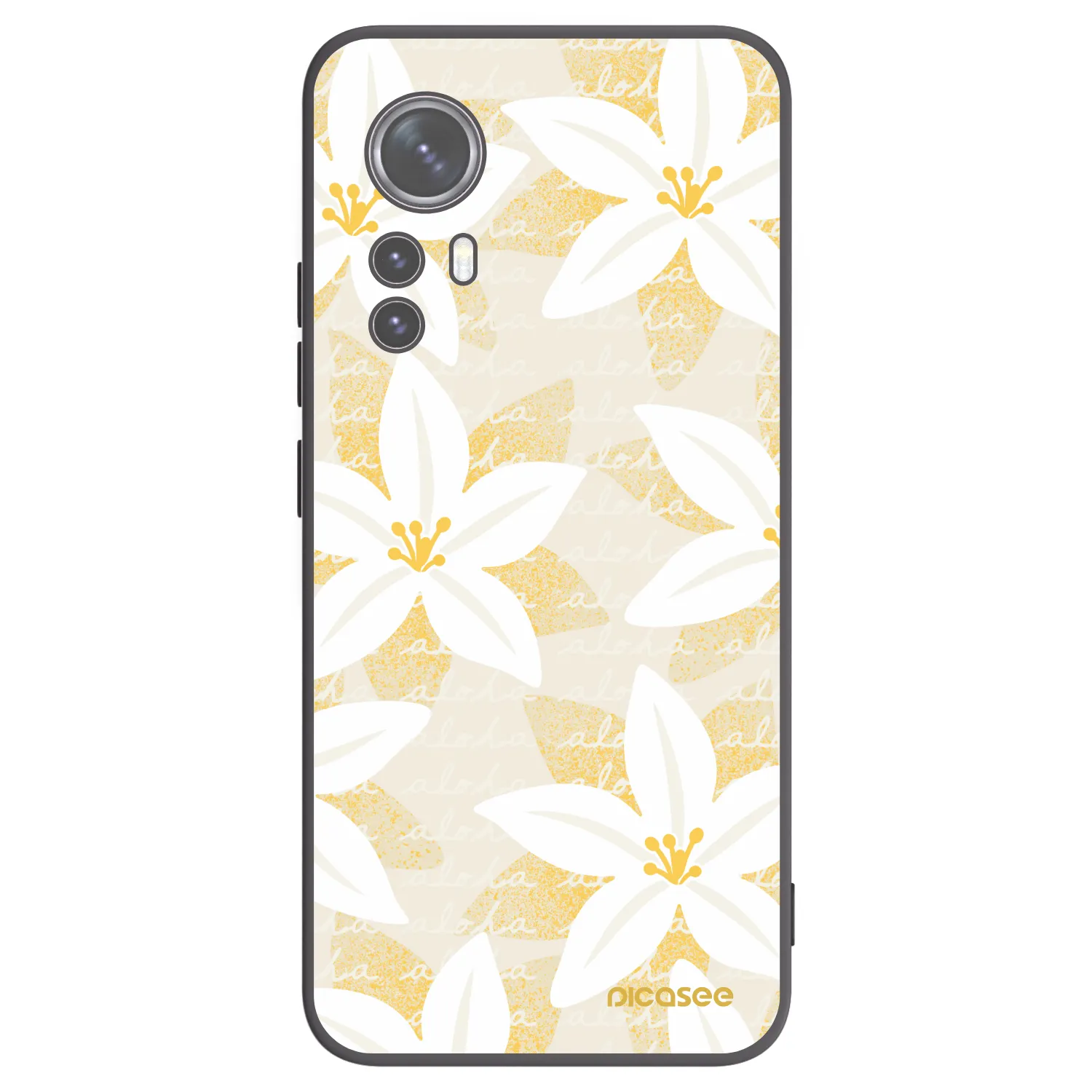 Picasee fekete szilikon tok az alábbi mobiltelefonokra Xiaomi 12 - Island Leave