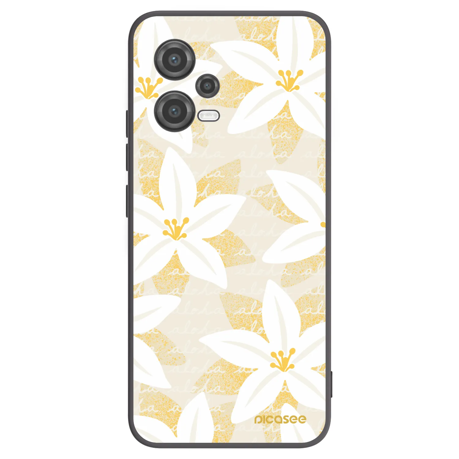 Picasee fekete szilikon tok az alábbi mobiltelefonokra Xiaomi Poco X5 - Island Leave