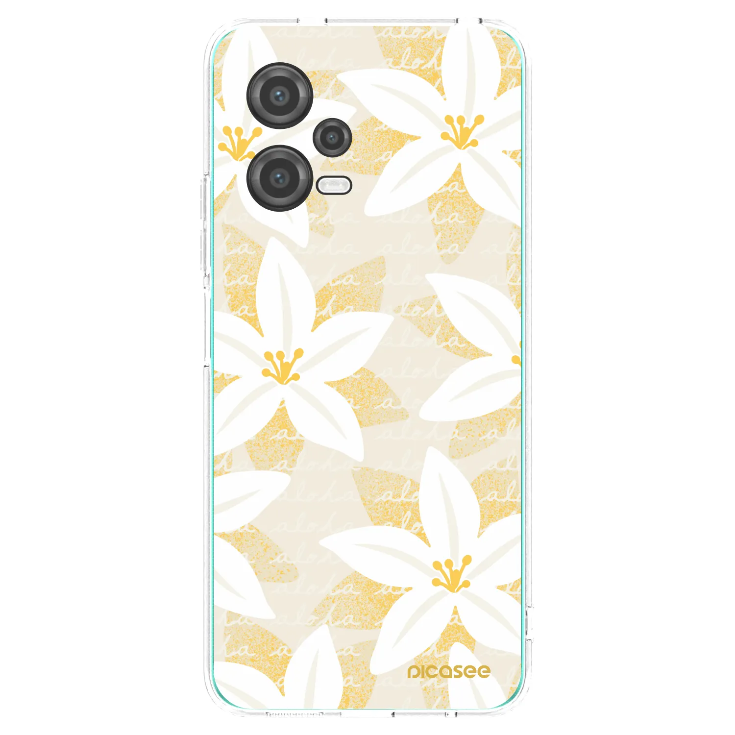 Picasee átlátszó szilikon tok az alábbi mobiltelefonokra Xiaomi Poco X5 - Island Leave