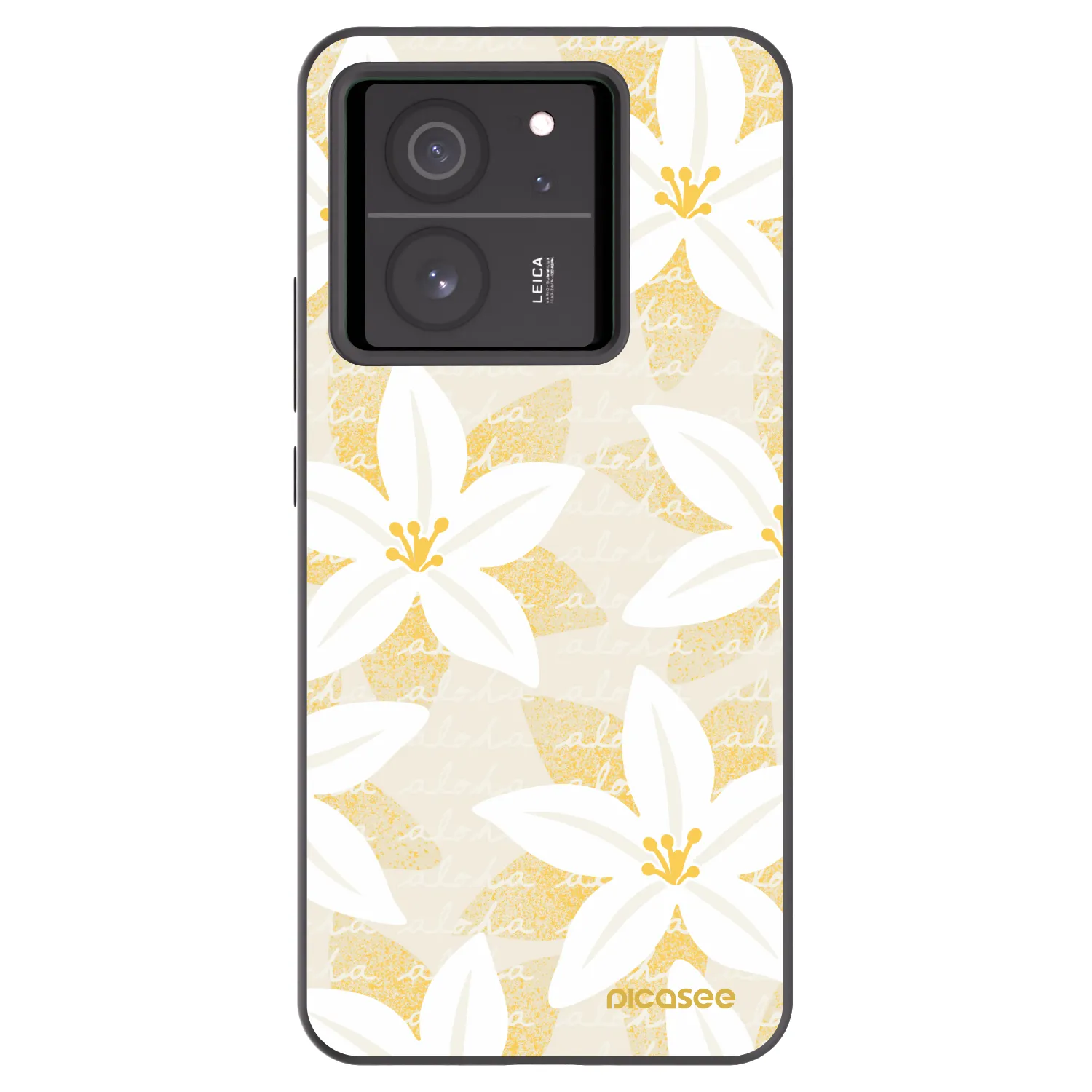 Picasee fekete szilikon tok az alábbi mobiltelefonokra Xiaomi 13T Pro - Island Leave