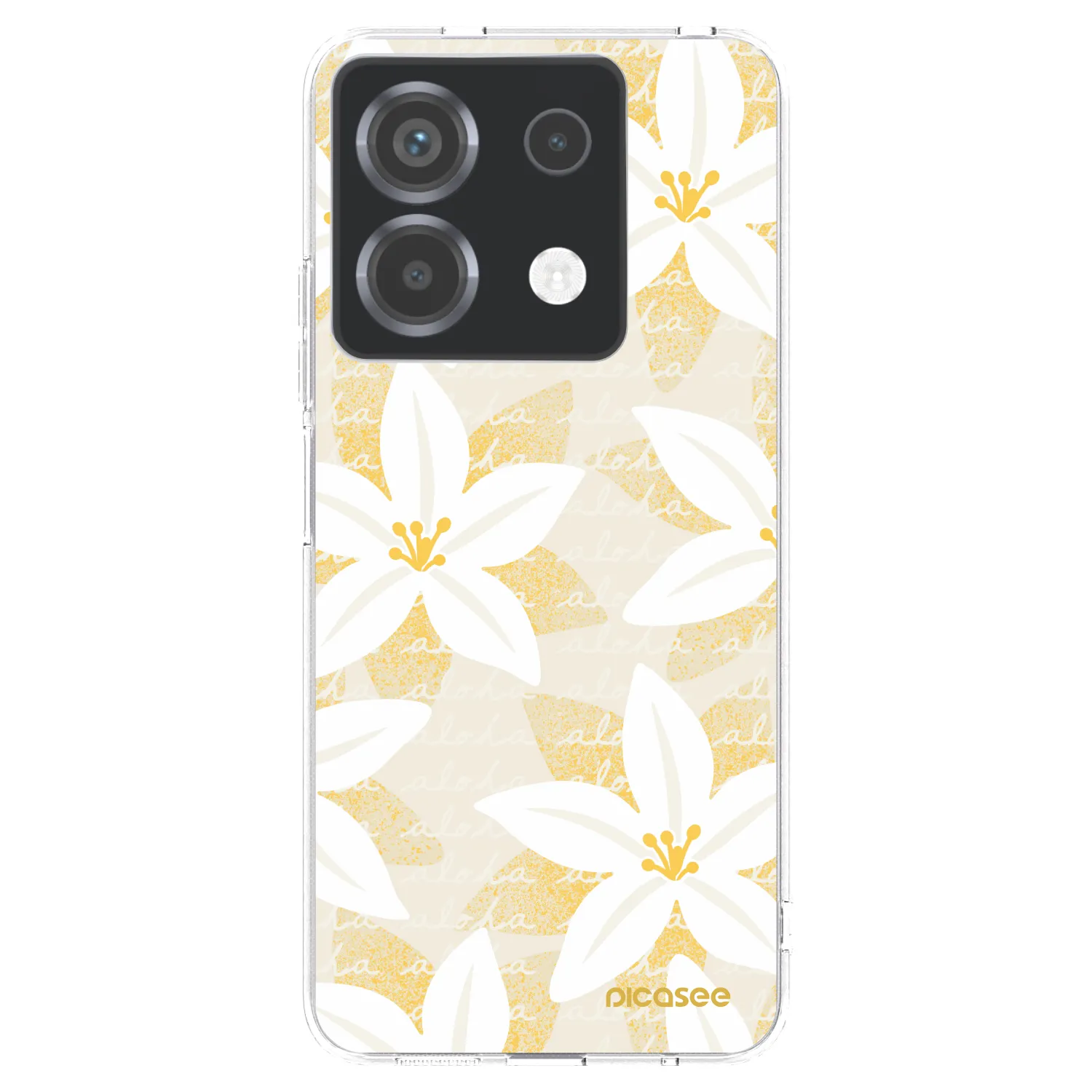 Picasee átlátszó szilikon tok az alábbi mobiltelefonokra Xiaomi Poco X6 - Island Leave