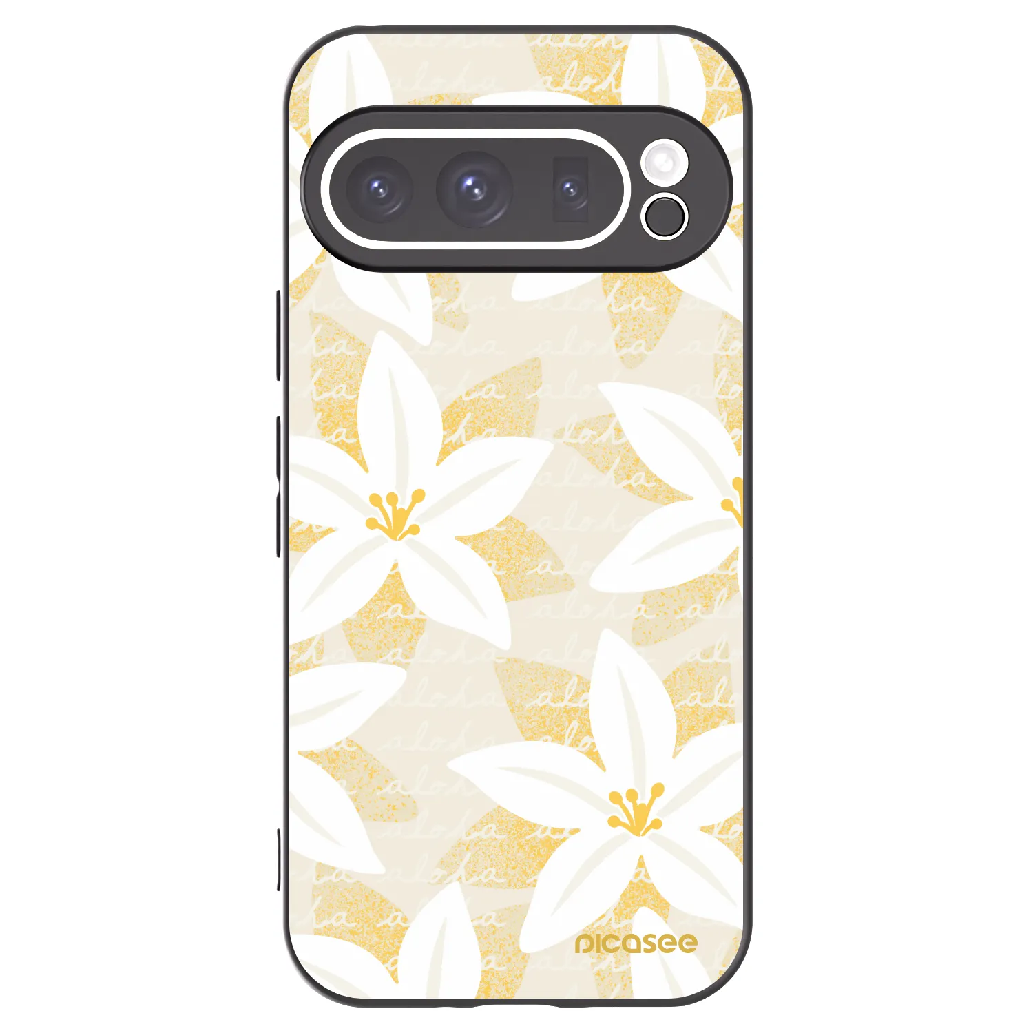 Picasee fekete szilikon tok az alábbi mobiltelefonokra Google Pixel 9 Pro - Island Leave