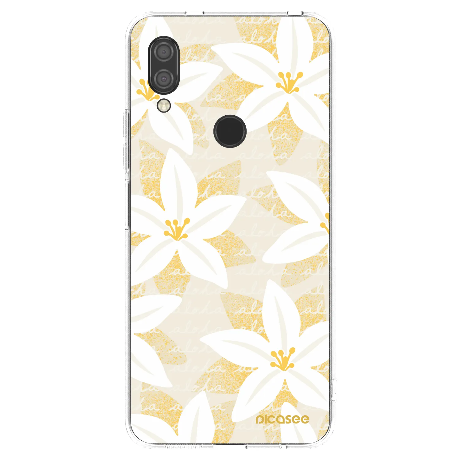 Picasee átlátszó szilikon tok az alábbi mobiltelefonokra Xiaomi Redmi 7 - Island Leave